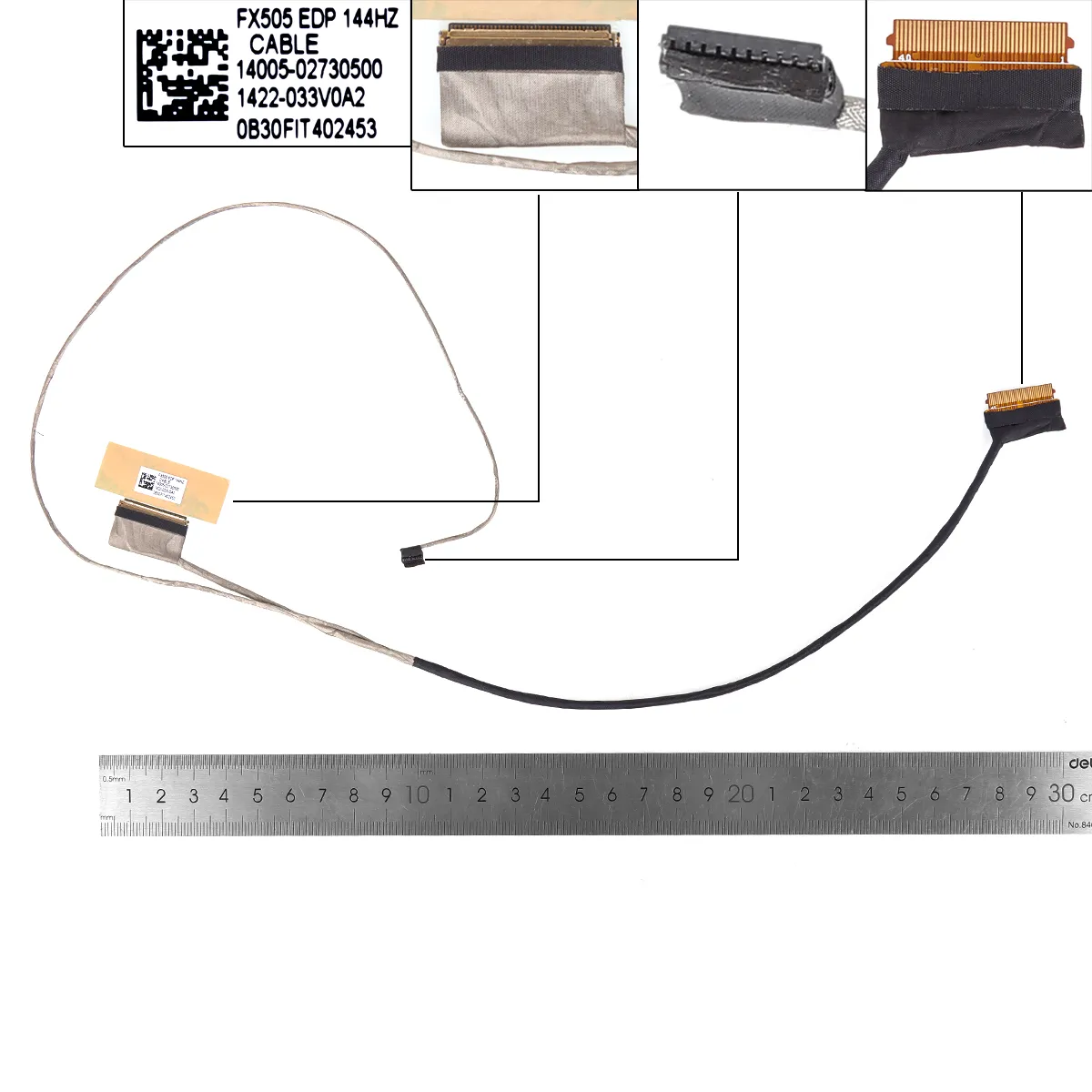 Picture of Asus FX505 FX50D FX86F FX86G FX95G 40pin.